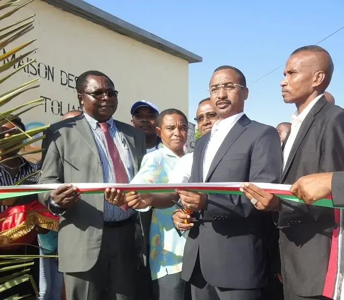 Remise officielle en matériels et équipements pour les espaces jeunes  dans la Région Atsimo Andrefana