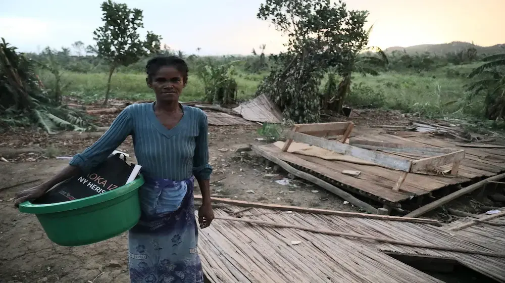 Le courage, cette force des femmes de Manakara pour survivre après les 2 cyclones successifs dans le Sud-Est de Madagascar.